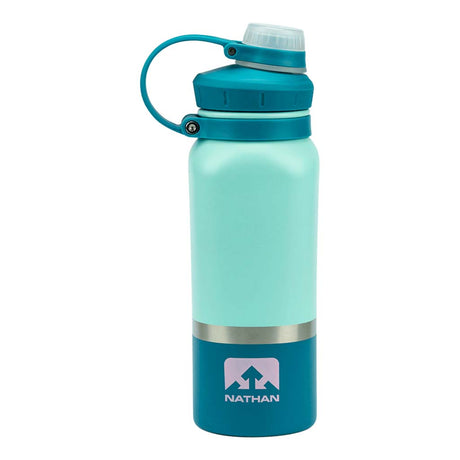 Nathan Hammerhead Steel bouteilles d'eau isotherme en acier 18 oz  bleu vert