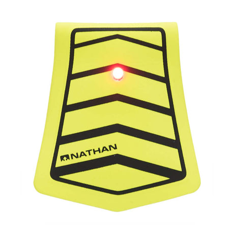 Nathan MagStrobe LED clip lumineux stroboscopique de course à pied jaune