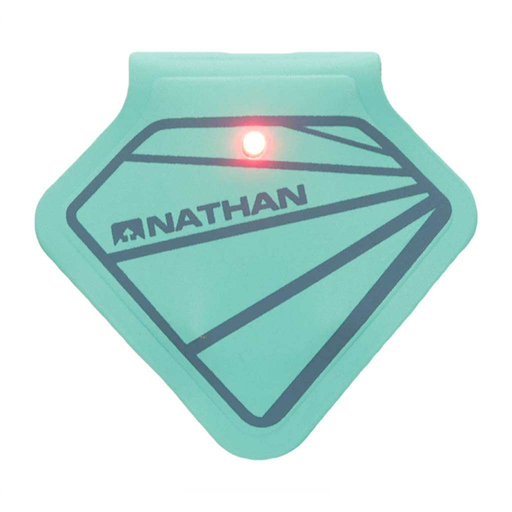 Nathan MagStrobe LED clip lumineux stroboscopique de course à pied bleu