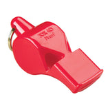 Sifflet d'arbitre avec attache Flex-Coil Fox 40 Pearl Safety rouge 2