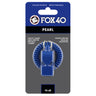 Sifflet d'arbitre avec attache Flex-Coil Fox 40 Pearl Safety bleu