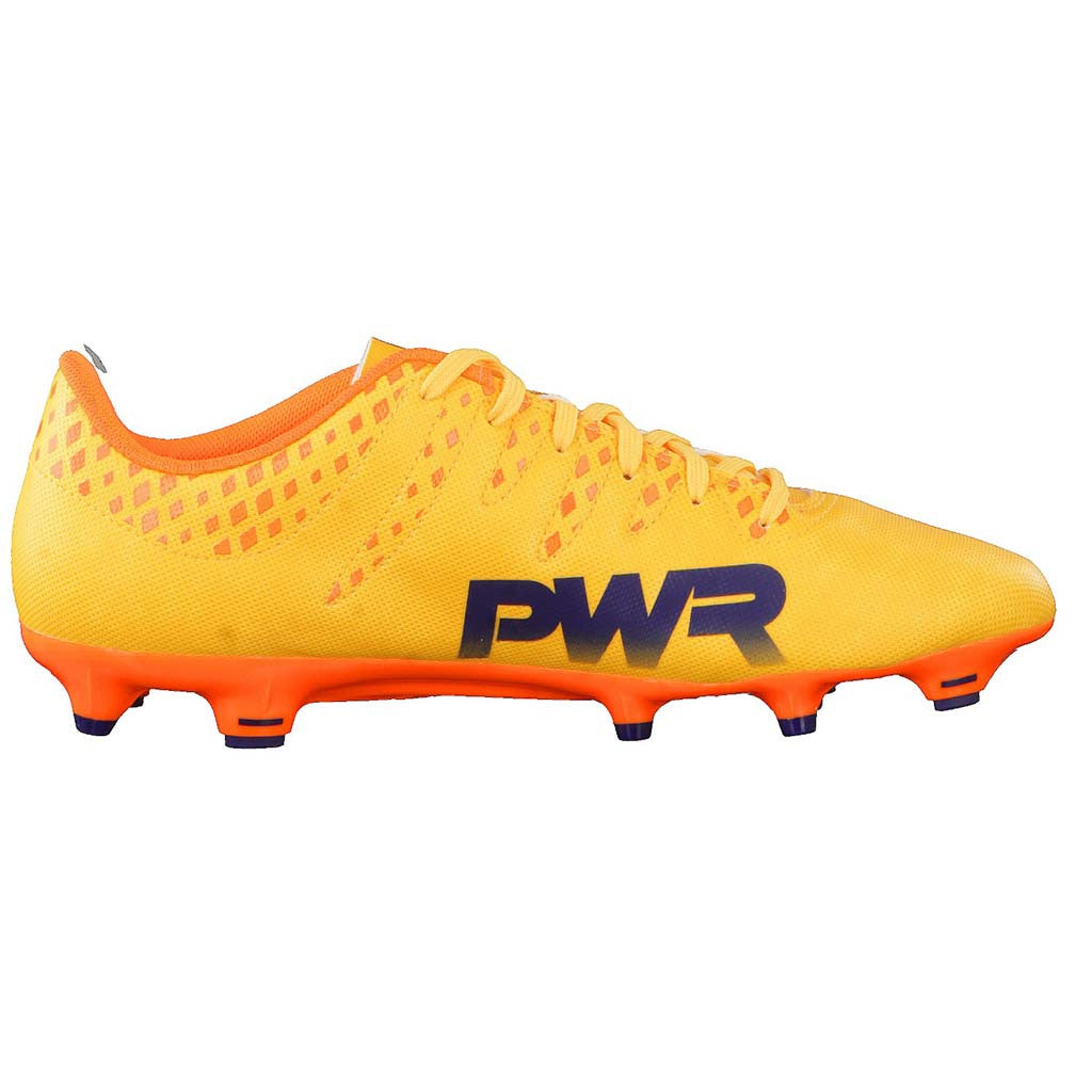 Puma evoPOWER Vigor 4 FG soccer cleats orange bleu lv