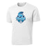 T-shirt polyester Titans de l'Association de Soccer Escoumins Blanc