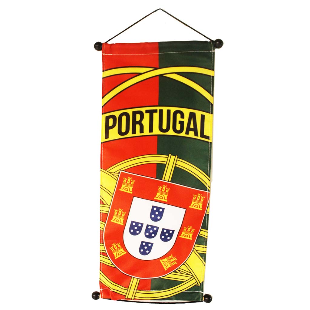 Mini-banderole Portugal Coupe du monde de soccer 2018