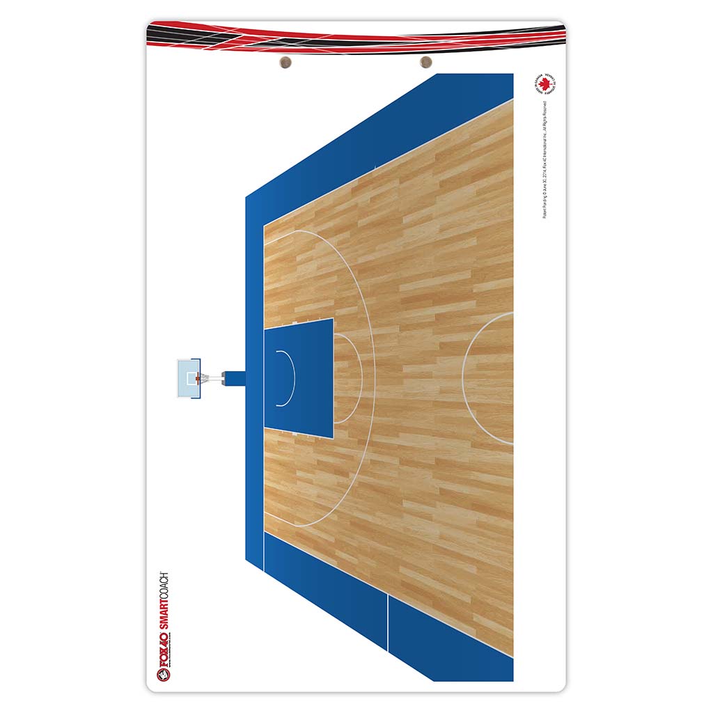 Fox 40 Smartcoach Pro Tableau à encre sèche pour entraineur de basketball vue arriere