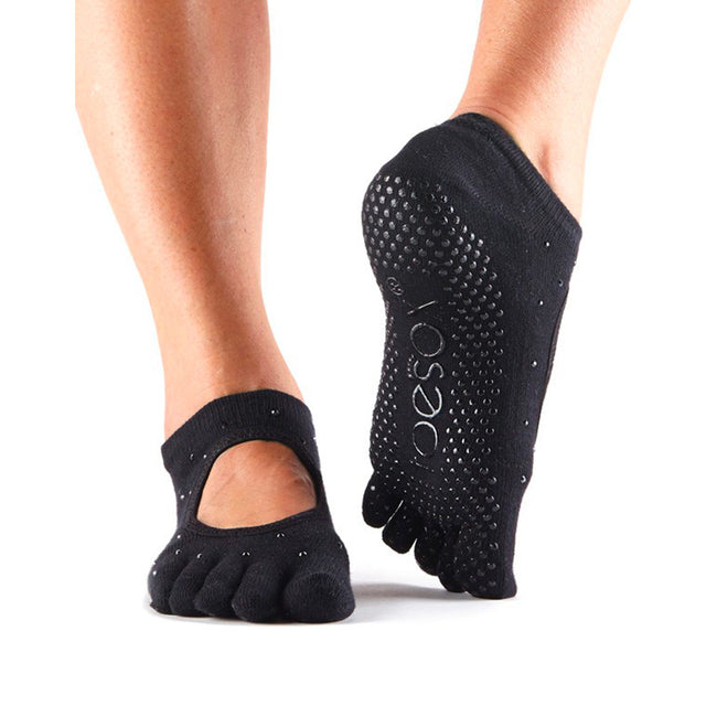 Bas antidérapant ToeSox full toe Bella Soccer Sport Fitness