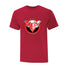 T-shirt coton Élans de Sacré-Coeur - Rouge