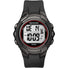 montre timex marathon digital full size noir rouge