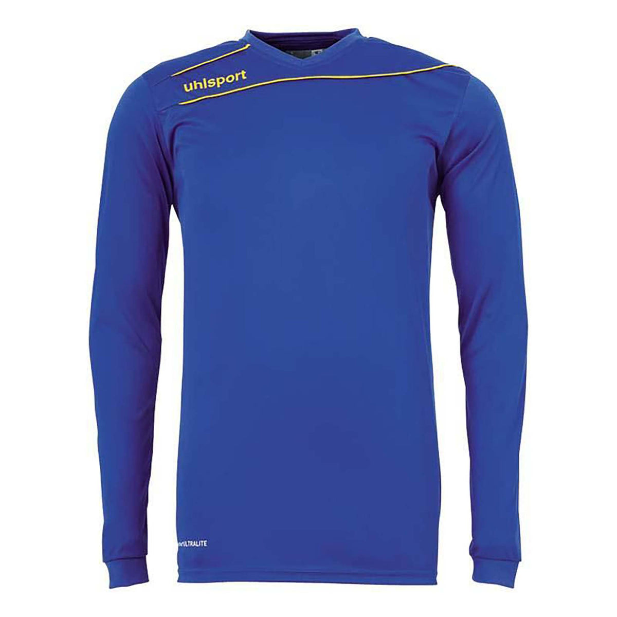 Uhlsport Stream 3.0 chandail de gardien de but de soccer bleu jaune