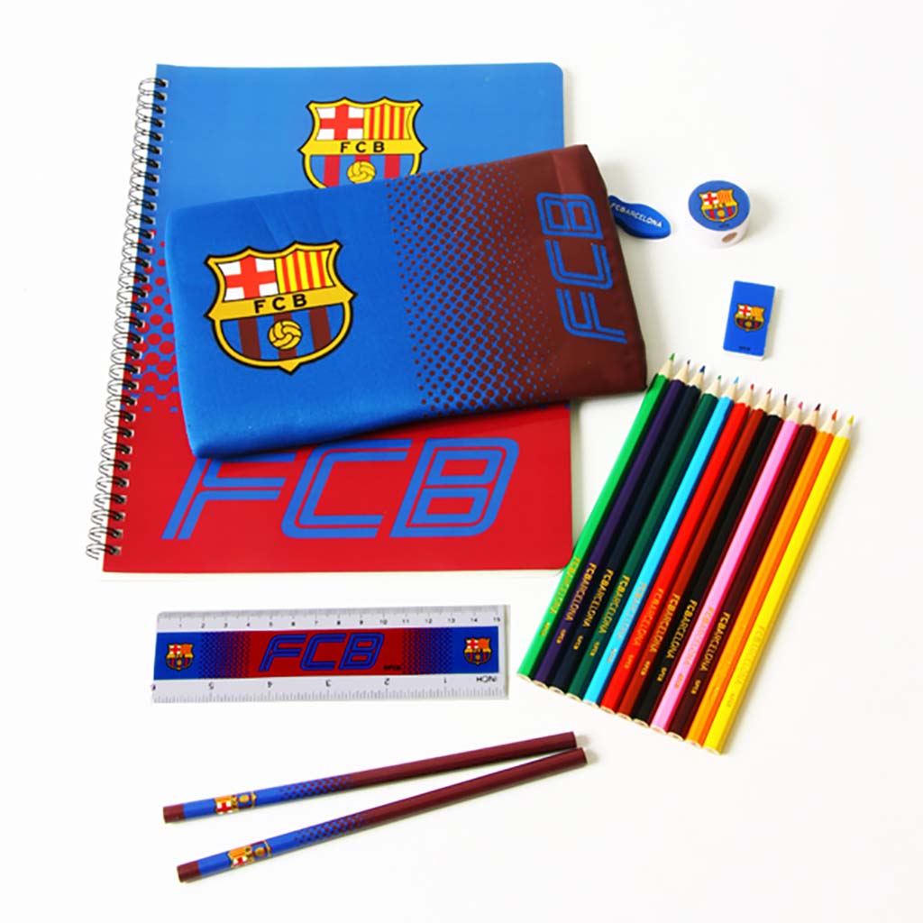 FC Barcelone Ultimate ensemble de crayons et papeterie