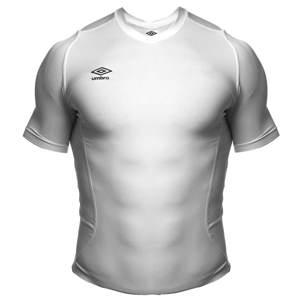 T-shirt compression sport Umbro blanc