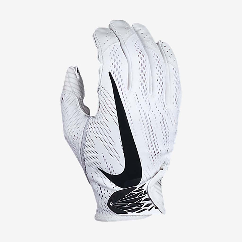 NIKE Vapor Knit 2.0 gants de football blanc et noir