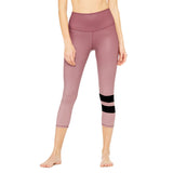 alo Yoga Airbrush capri legging pour femme gradient grenache